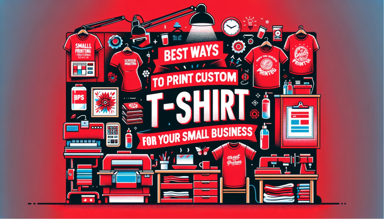 Read more about the article Best Ways to Print Custom T-shirts for Your Small Business