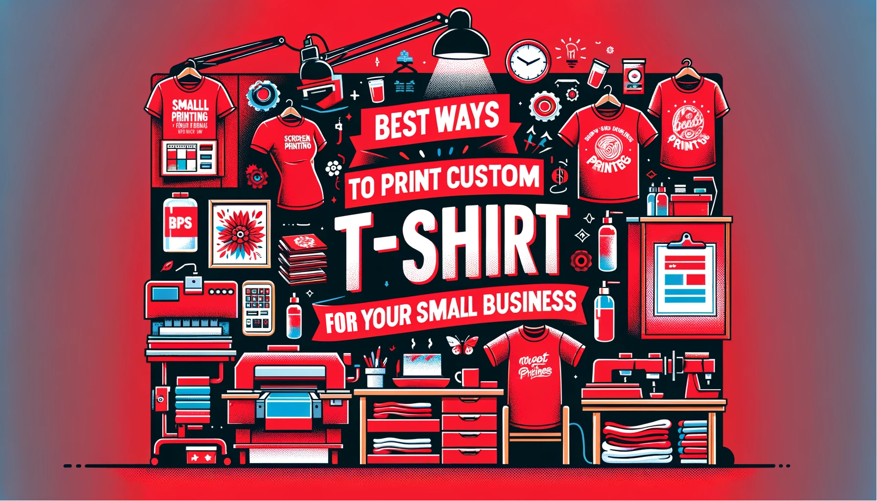 You are currently viewing Best Ways to Print Custom T-shirts for Your Small Business