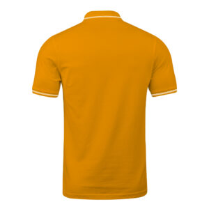 Ruffty Tangerine Collar Neck T-shirt With White Tipping