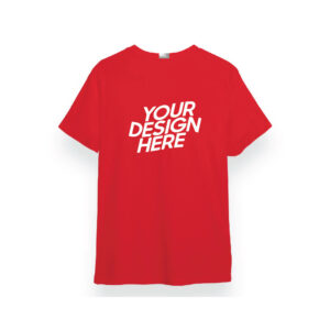 Red Basic Performance DryFit Round Neck T-shirt
