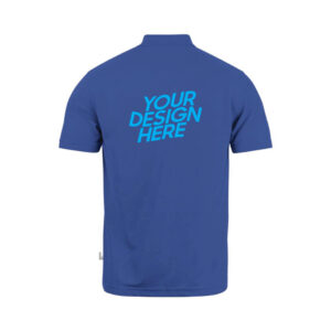 Royal Blue Basic Performance DryFit Collar T-shirt