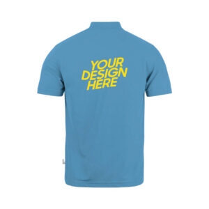 Sky Blue Basic Performance DryFit Collar T-shirt