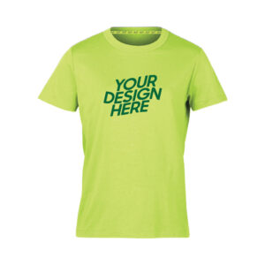 Neon Green Premium DryFit Round Neck T-shirt