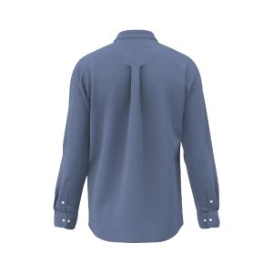 Blue US Polo Cotton Formal Corporate Shirt