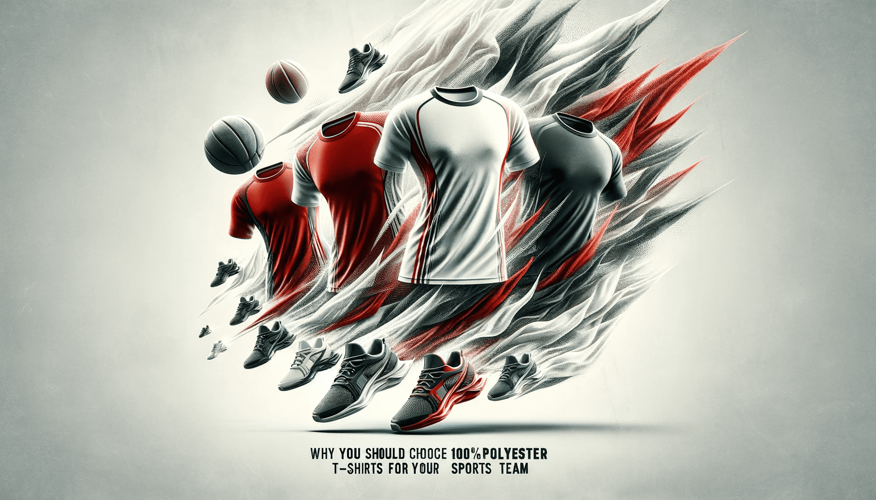 You are currently viewing Why You Should Choose 100% Polyester T-shirts For Your Sports Team.