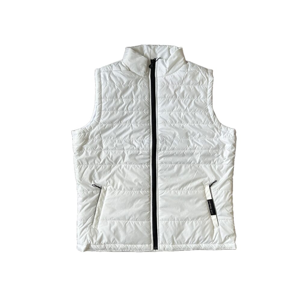 Scott® White Sleeveless Thermo Wrap Jacket