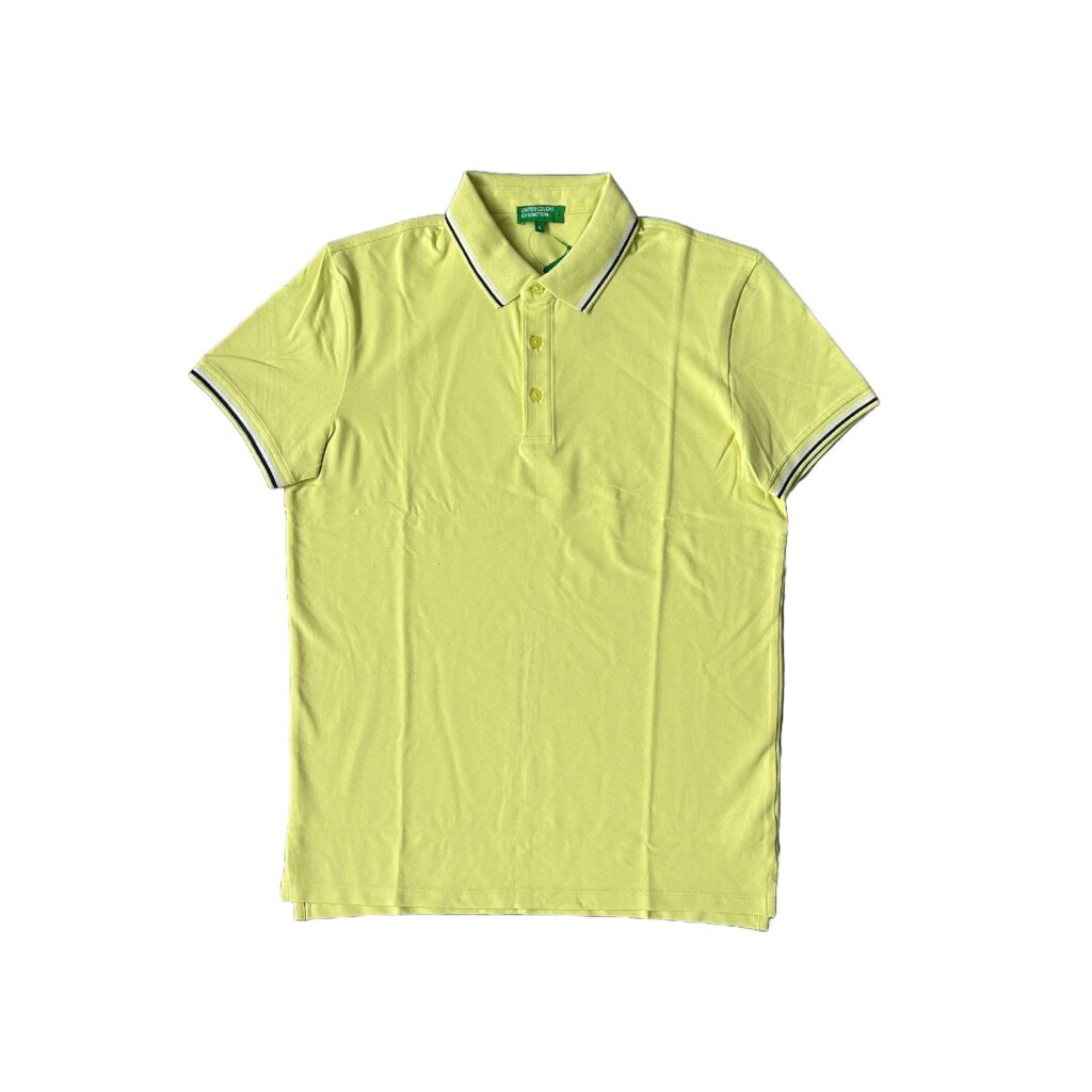 UCB® Tipping Yellow Polo T-Shirt